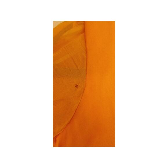 Vintage Hess's Orange Prairie Cottage Country Boho Maxi Dress READ - Picture 4 of 9